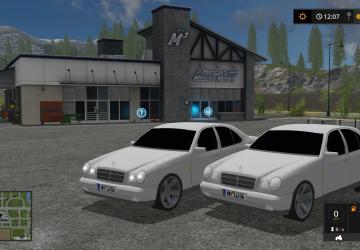 Mercedes-Benz W210версия 1.0 для Farming Simulator 2017 (v1.5.3.1)