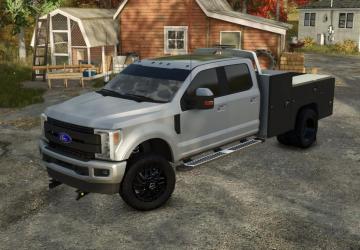 2019 Ford F350 Limited Martin Bedверсия 1.1.0.0 для Farming Simulator 2025