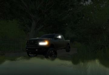 2024 Dodge Ram Mega Cabверсия 1.2.0.6 для Farming Simulator 2025