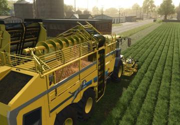 Extended Sugar Beet And Potato Harvestersv1.0.1.0 для Farming Simulator 2025