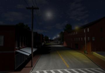 Карта «East Coast USA with Lights»версия 3.11 для BeamNG.drive