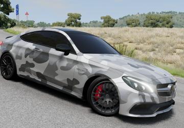 Mercedes-Benz C-Class Coupeверсия 4.0 для BeamNG.drive (v0.30.x)