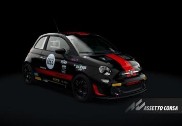 Abarth 500 Rookies Cup 2014версия 1.0 для Assetto Corsa