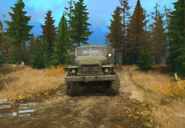 Прозрачный компасверсия 1.0 для Spintires: MudRunner (v25.02.21)