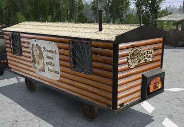 Текстура баня (гаражный фургон)версия 19.12.21 для Spintires: MudRunner (v25.02.21)