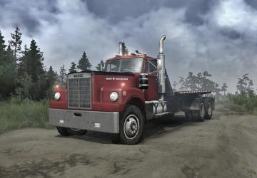 1974 White Western Star 4964 - 6x6версия 1.0 для Spintires: MudRunner (v25.02.21)