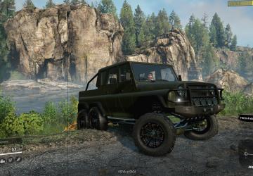UAZ 6x6версия 5.3 для SnowRunner (v13.1)