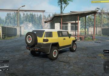 Toyota FJ Cruiserверсия 1.1.3 для SnowRunner (v12.2)