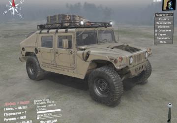 Hummer H1 Militaryдля SpinTires (v03.03.16)