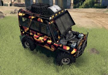 Уаз-31514версия 1.0 для SpinTires (v03.03.16)