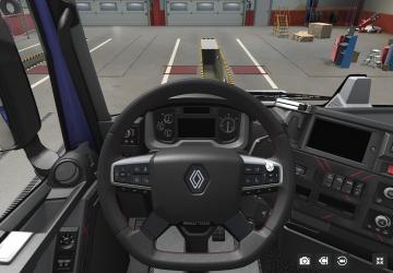 E-Tech Steering Wheel for Renault Tверсия 1.0 для Euro Truck Simulator 2 (v1.51)
