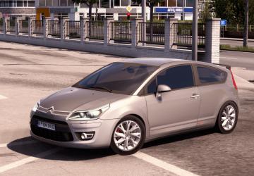Citroen C4 VTS 2011версия 1.2 для Euro Truck Simulator 2 (v1.51.x)