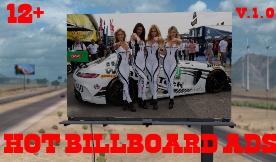 Hot billboard adsверсия 1.0 для American Truck Simulator (v1.36.x, - 1.38.x)