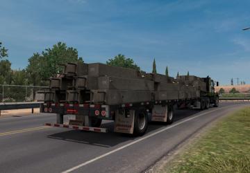 Текстуры к прицепу Fontaine Velocityверсия 1.0 для American Truck Simulator (v1.38.x)