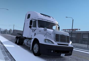 Скин Polar Industries Freightliner Columbiav1.0 для American Truck Simulator (v1.35.x, - 1.38.x)