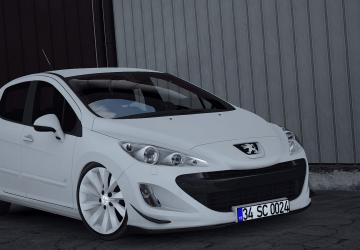 Peugeot 308 2010версия 1.1 для American Truck Simulator (v1.38.x)