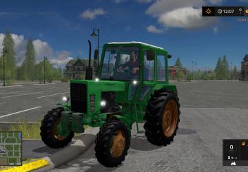 МТЗ-82 Беларус зелёныйверсия 1.1 для Farming Simulator 2017 (v1.3.0.1)