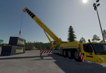 Liebherr LTM1450 Mobile Craneверсия 1.1.0.0 для Farming Simulator 2022