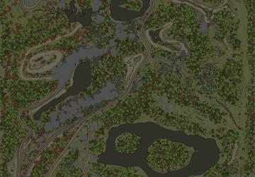 Карта «Овраги»для Spintires: MudRunner (v25.02.21)