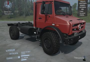 Mercedes-Benz Unimog U4023версия 1.2 для Spintires: MudRunner (v25.02.21)