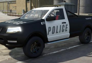 2017 Police Pickupверсия 1.0.0.0 для Farming Simulator 2025