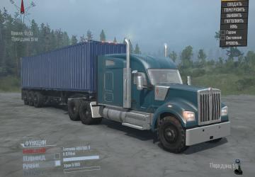 Kenworth w990версия 1.0 для Spintires: MudRunner (v25.02.21)