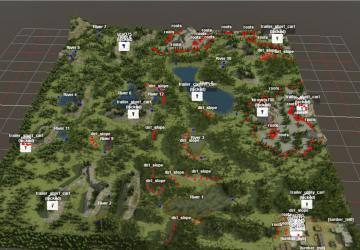 Карта «Ориентирование 3.0»версия 1.0 для Spintires: MudRunner (v25.02.21)