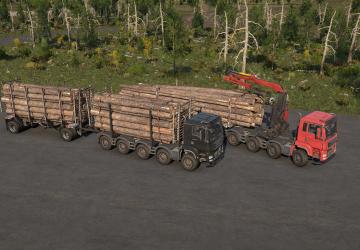 MAN TGS 480 10X4версия 1.2.1 для SnowRunner (v12.2)