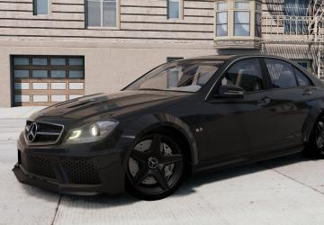 Mercedes-Benz C63 (W204)версия 1.0 для BeamNG.drive (v0.30.x)