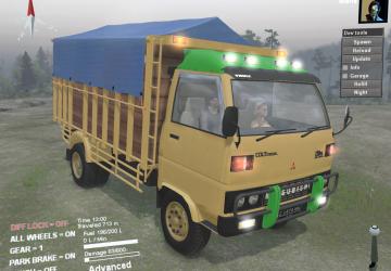 Mitsubishi Colt Diesel 125 PSдля SpinTires (v03.03.16)