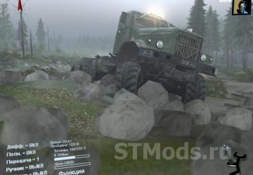 Коллизия мостов для Краз-255версия 2.0 для SpinTires (v03.03.16)