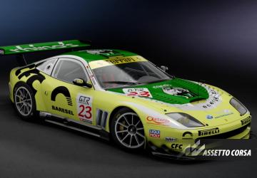 2005 Ferrari 550 GT1 - Wieth Racing #23версия 1.0 для Assetto Corsa