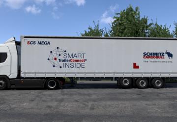 Schmitz S.CS MEGA by Sogard3версия 1.2 для Euro Truck Simulator 2 (v1.51.x)