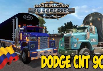 Dodge CNT 900версия 1.0 для American Truck Simulator (v1.37.x, 1.38.x)