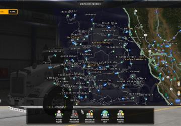 MONKAMX MAPверсия 3.3 для American Truck Simulator (v1.38.x, 1.39.x)