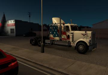 Скин для Freightliner FLC12064Tверсия 1.0 для American Truck Simulator (v1.38.x, - 1.43.x)