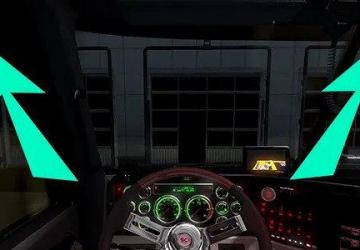 Мини зеркалаверсия 1.0 для American Truck Simulator (v1.4.x, - 1.38.x)