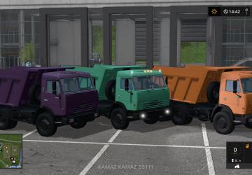 КамАЗ 65115 Euro2версия 1.0 для Farming Simulator 2017 (v1.5.3.1)