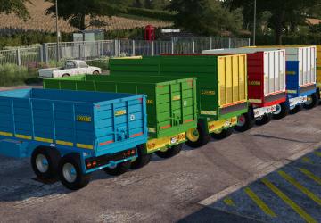 Dooley 16T 19T Trailerверсия 1.0.0.0 для Farming Simulator 2019