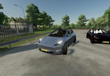 Tesla Model Y Performace 2024версия 1.0.2.0 для Farming Simulator 2022