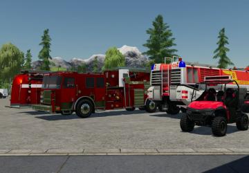 Fire truck packверсия 1.0.0.0 для Farming Simulator 2022