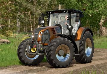 Claas Arion 600 + FL140  Multicolorверсия 1.0.0.3 для Farming Simulator 2025