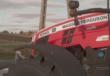 Massey Ferguson 8700Sверсия 1.1.0.0 для Farming Simulator 2025