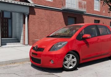 Toyota Vitz RS (XP90)версия 1.0 для BeamNG.drive (v0.29.x)