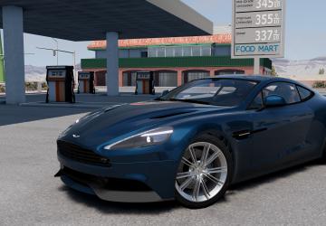 Aston Martin Vanquish (2013-2015)версия 1.0 для BeamNG.drive (v0.29.x)