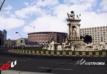 Barcelona City Circuitверсия 1.0 для Assetto Corsa