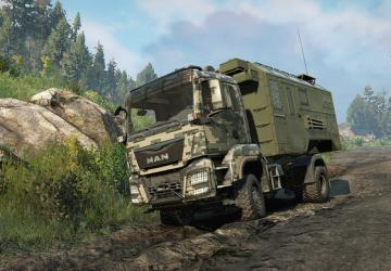 MAN TGS 480версия 1.8.0 для SnowRunner (v12.2)