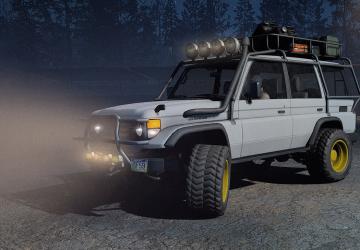Toyota Land Cruiser 70 (1984)версия 1.2.1 для SnowRunner (v12.2)