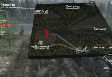 Карта «Сосновка»версия 1.0 для SpinTires (v03.03.16)