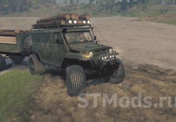 Вездеход «МЕДВЕДЬ»версия 1 для SpinTires (v03.03.16)